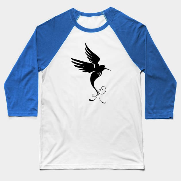 Bird Baseball T-Shirt by scdesigns